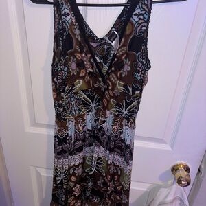 Bila V-Neck Midi Dress